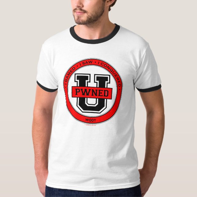 T-shirt Chemise de Pwned U (Devant)