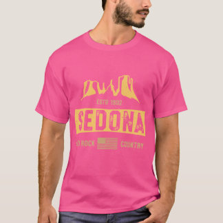 T-shirt Chemise de randonnée Sedona Arizona Cadeau Pays de