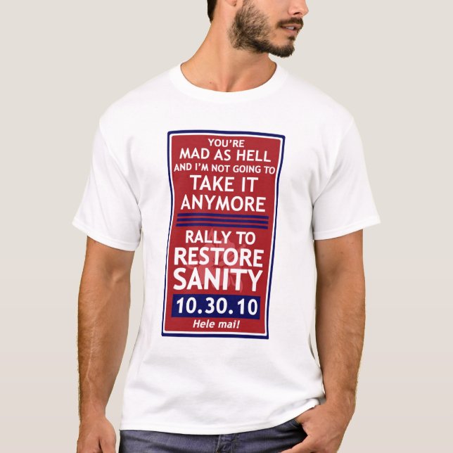 T-shirt Chemise de rassemblement d'Hawaï - folle comme (Devant)