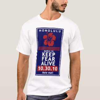 T-shirt Chemise de rassemblement d'Hawaï - maintenez la