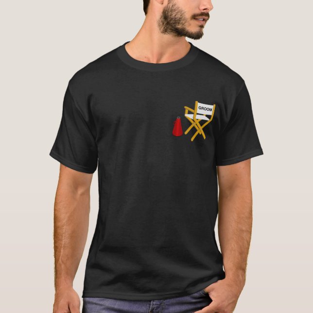 T-shirt Chemise de réalisateur du cinéma "Groom" (Devant)