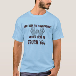 T-shirt Chemise de recherche d'aéroport de TSA