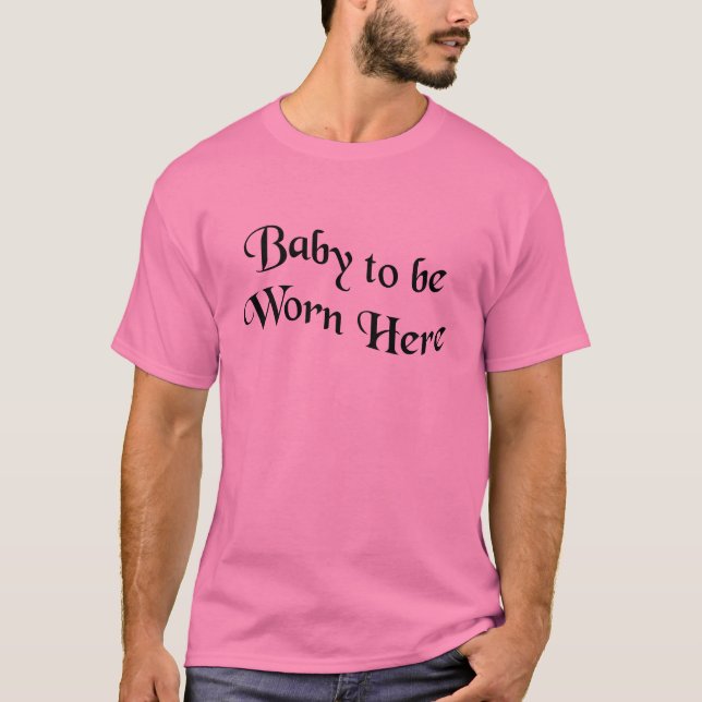 T-shirt Chemise de recommandation de Babywearing (Devant)