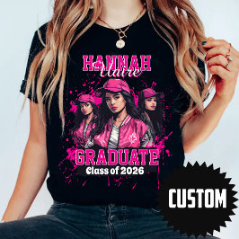 T-shirt Chemise de remise des diplômes de Hannah, promotio