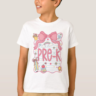 T-shirt Chemise de rentrée scolaire, premier jour d'école