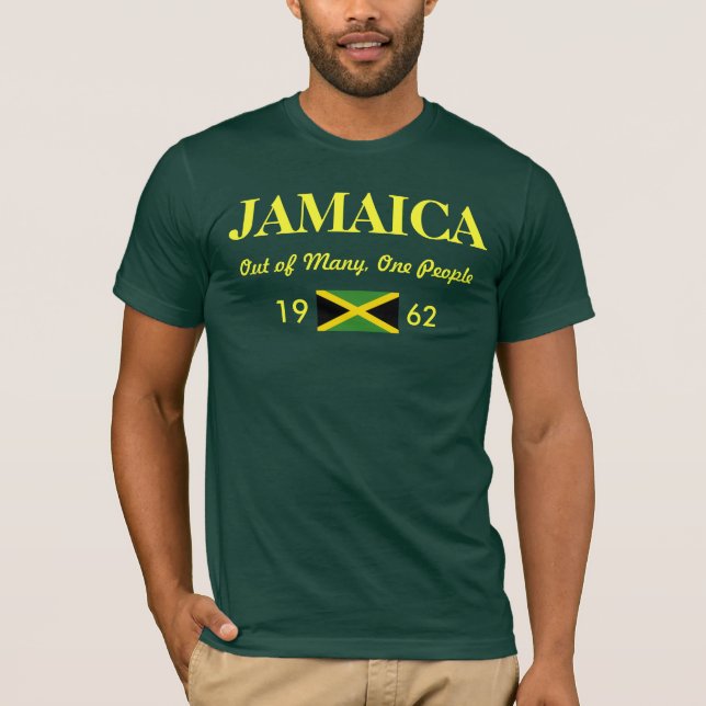 T-shirt Chemise de ressortissant de la Jamaïque (Devant)
