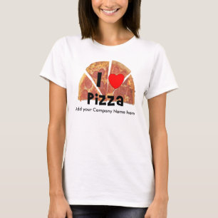 T-shirt Chemise de restaurant de Custom Pizza Company