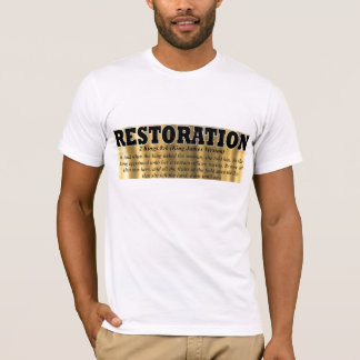 T-shirt Chemise de restauration 3