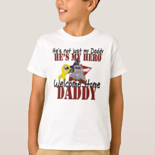 T-shirt Chemise de retours au pays du papa de Marie