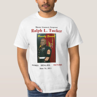 T-shirt Chemise de retraite de Ralph Tucker