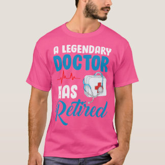T-shirt Chemise De Retraite Du Médecin Retraité Pour Retra