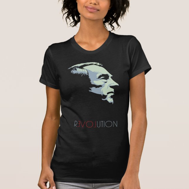 T-shirt Chemise de révolution de Ron Paul (Devant)