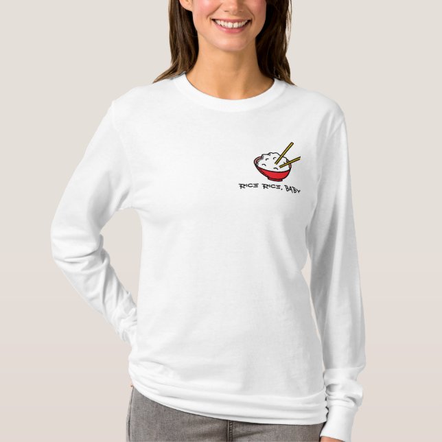 T-shirt chemise de riz (Devant)