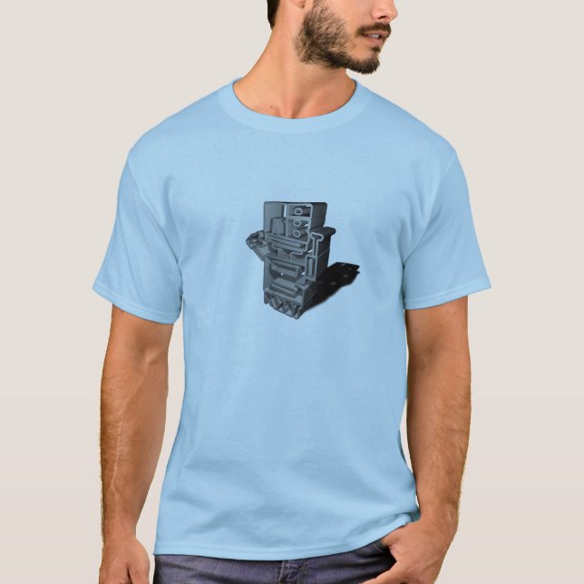 T-shirt Chemise de robot (Devant)