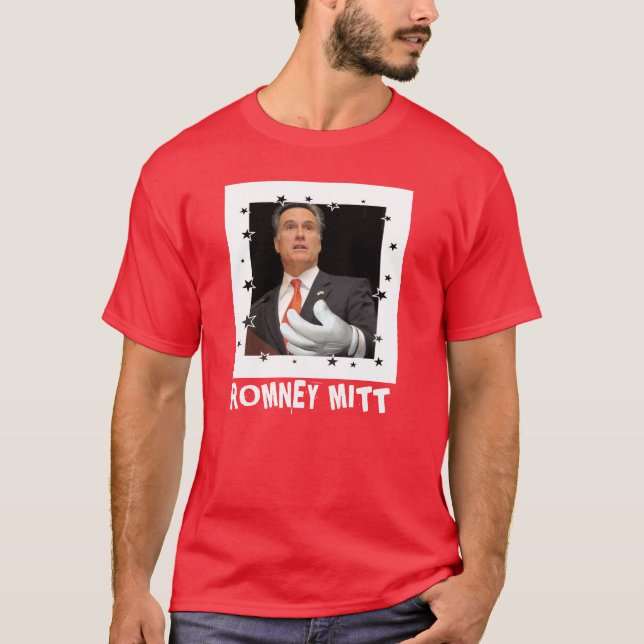 T-shirt Chemise de rouge de gant de Romney (Devant)