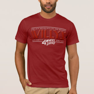 T-shirt Chemise de rouge de Willys 4WD