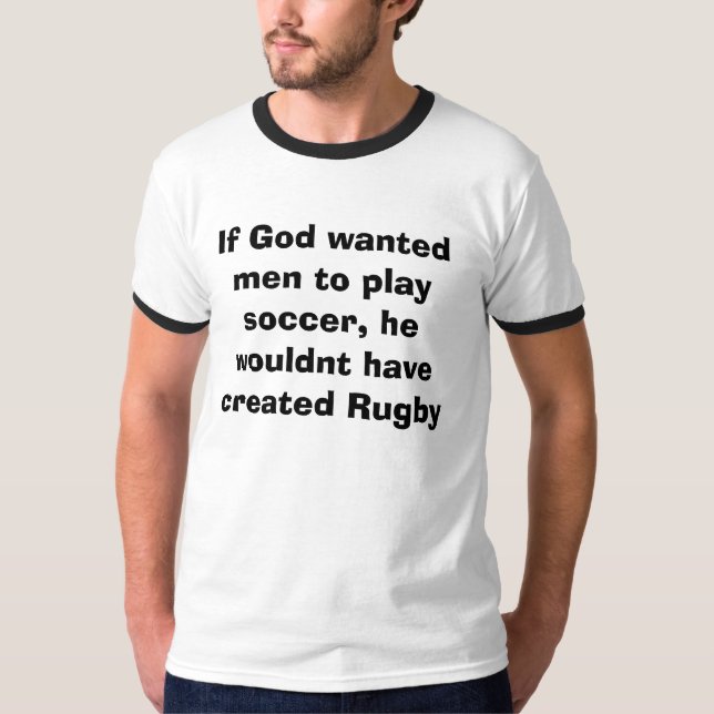 T-shirt Chemise de rugby (Devant)