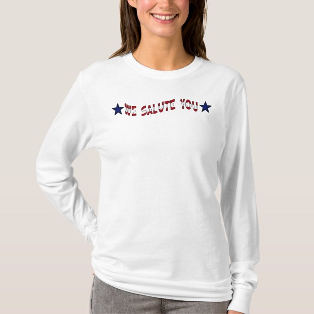 T-shirt Chemise de salut (Devant)
