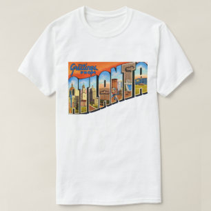 T-shirt Chemise de salutation d'Atlanta