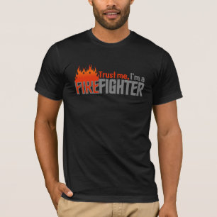 T-shirt Chemise de sapeur-pompier - choisissez le style et