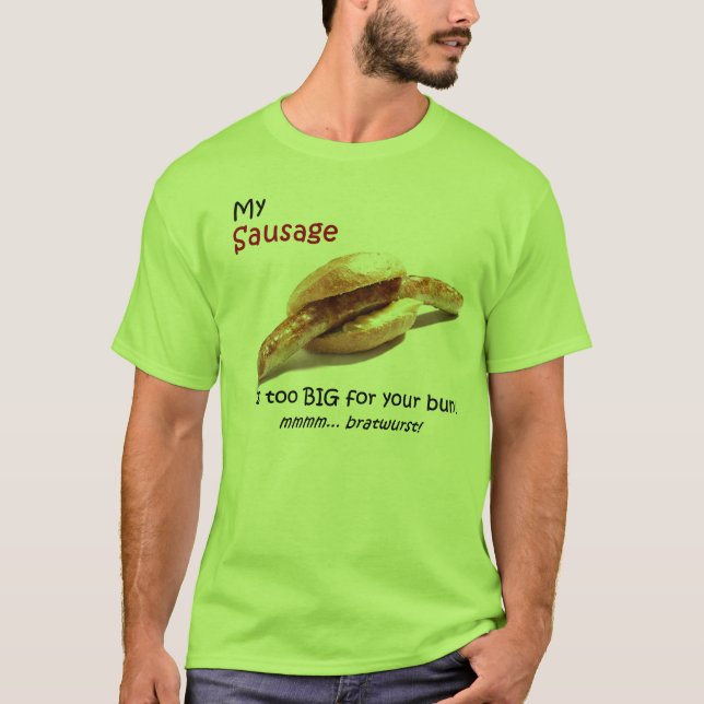T-shirt Chemise de saucisse (Devant)