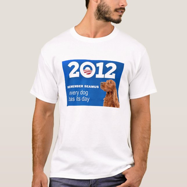 T-shirt Chemise de Seamus Romney Obama (Devant)