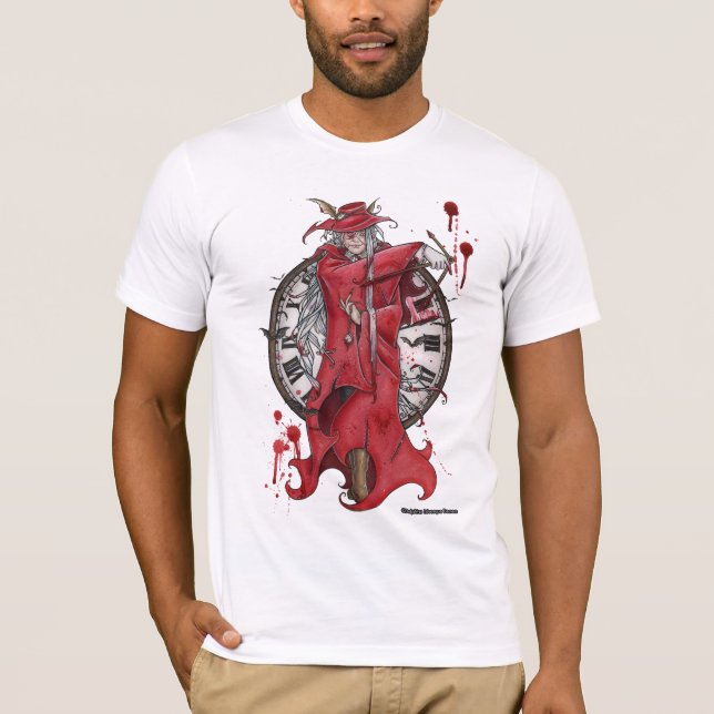T-shirt Chemise de seigneur Chronos Killing Time Gothic (Devant)