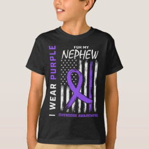 T-shirt Chemise de sensibilisation à la fin des overdoses,