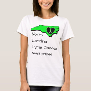 T-shirt Chemise de sensibilisation à la maladie de Lyme de
