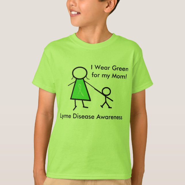 T-shirt Chemise de sensibilisation à la maladie de Lyme po (Devant)
