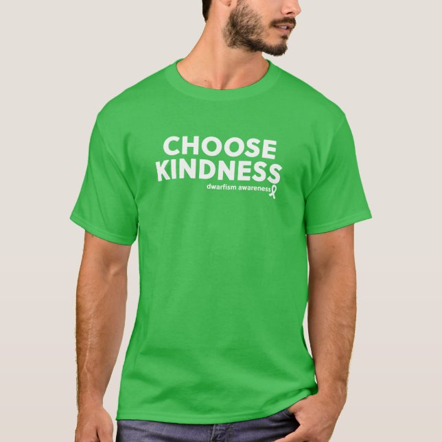 T-shirt Chemise de sensibilisation à la naine (Devant)