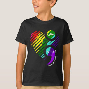 T-shirt Chemise de sensibilisation à la santé mentale poin