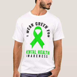 T-shirt Chemise de sensibilisation à la santé mentale - Sa