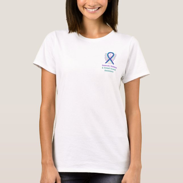T-shirt Chemise de sensibilisation à la violence domestiqu (Devant)