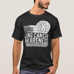 T-shirt Chemise De Sensibilisation Au Cancer Du Poumon, Je