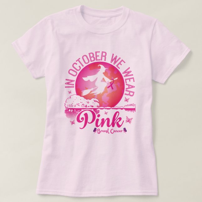 T-shirt Chemise de sensibilisation au cancer du sein, Chem (Design devant)