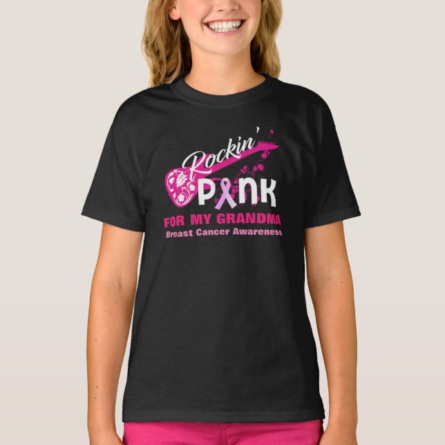 T-shirt Chemise de sensibilisation au cancer du sein de gr (Devant)