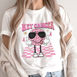 T-shirt Chemise de sensibilisation au cancer Ruban rose