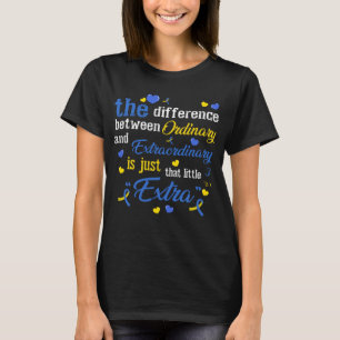 T-shirt Chemise de sensibilisation au syndrome de Down, ru