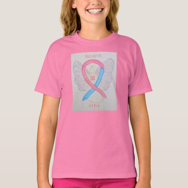 T-shirt Chemise de sensibilisation au syndrome de la mort  (Devant)