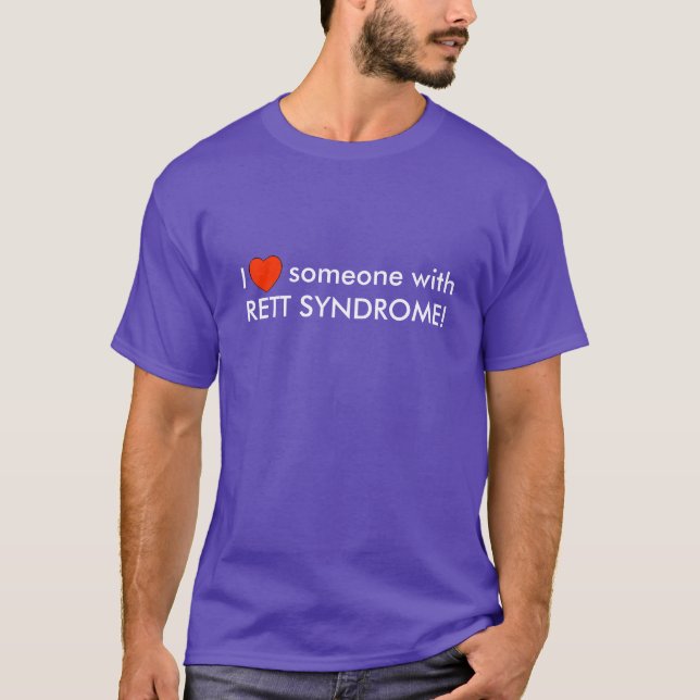 T-shirt Chemise de sensibilisation au syndrome de Rett (Devant)