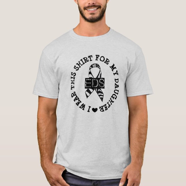 T-shirt Chemise de sensibilisation au syndrome EDS Mom Ehl (Devant)