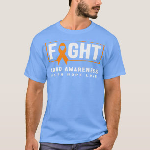 T-shirt Chemise de sensibilisation au TDAH de combat - Rub