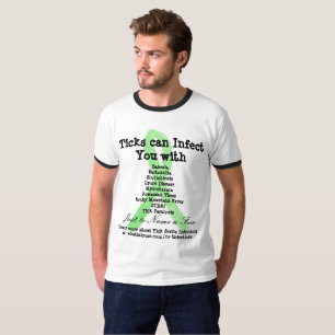 T-shirt Chemise de sensibilisation aux maladies et aux inf