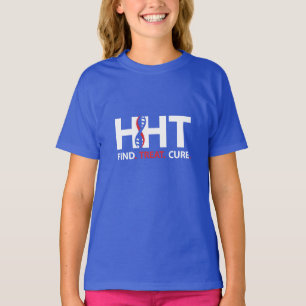T-shirt Chemise de sensibilisation Cure HHT FIND.TREAT.CUR