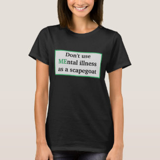 T-shirt Chemise de sensibilisation du bouc émissaire de la