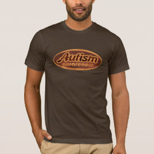 T-shirt Chemise de sensibilisation sur l'autisme (Ovale-r)