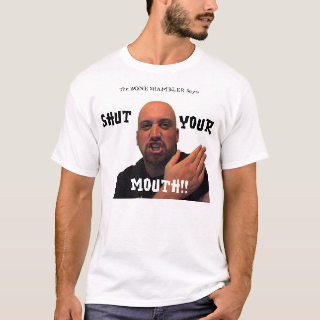 T-shirt Chemise de Shambler d'os (Devant)