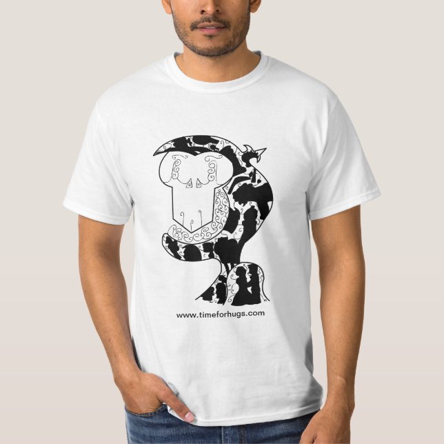 T-shirt Chemise de silhouette d'Uncy (Devant)