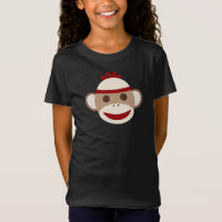 Chemise de singe de chaussette pour des filles